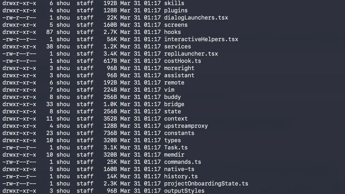 Claude Code's source code has been leaked via a map file in their NPM registry