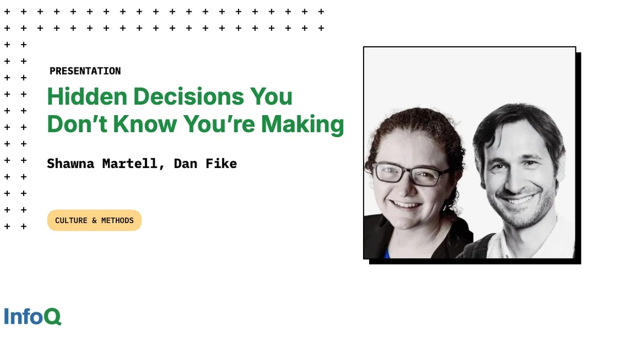 Presentation: Hidden Decisions You Don’t Know You’re Making