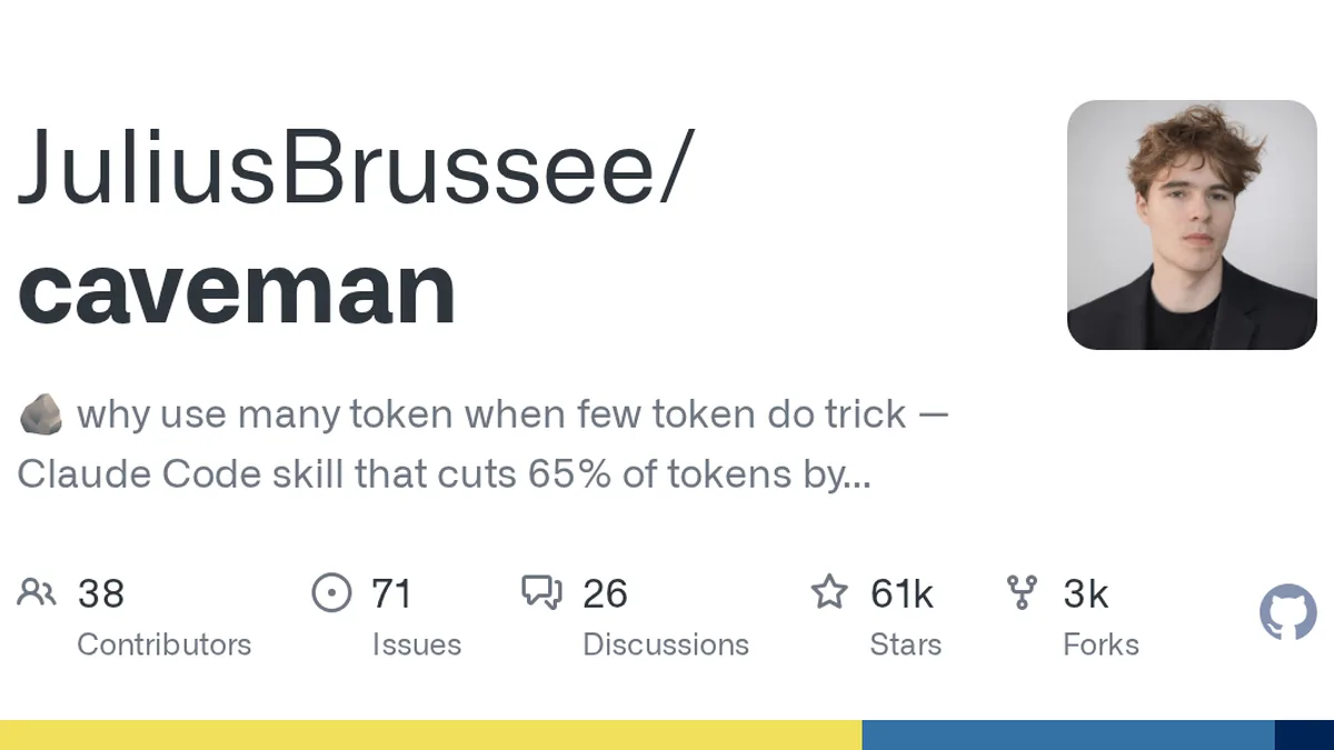 🪨 why use many token when few token do trick — Claude Code skill that cuts 65% of tokens by talking like caveman - JuliusBrussee/caveman