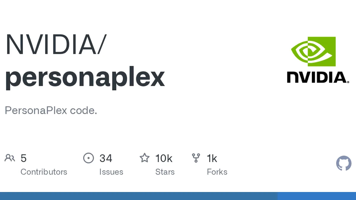 PersonaPlex code. Contribute to NVIDIA/personaplex development by creating an account on GitHub.