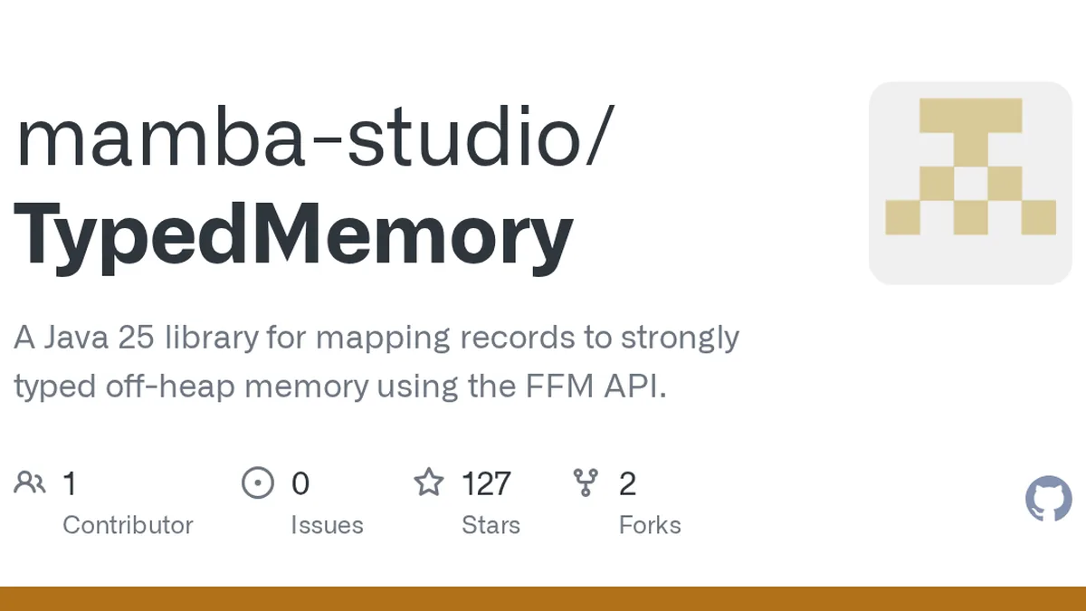 A Java 25 library for mapping records to strongly typed off-heap memory using the FFM API. - mamba-studio/TypedMemory