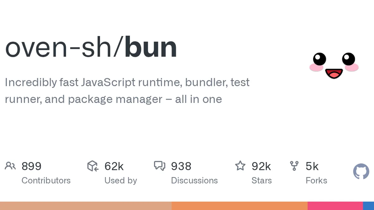 Incredibly fast JavaScript runtime, bundler, test runner, and package manager – all in one - oven-sh/bun