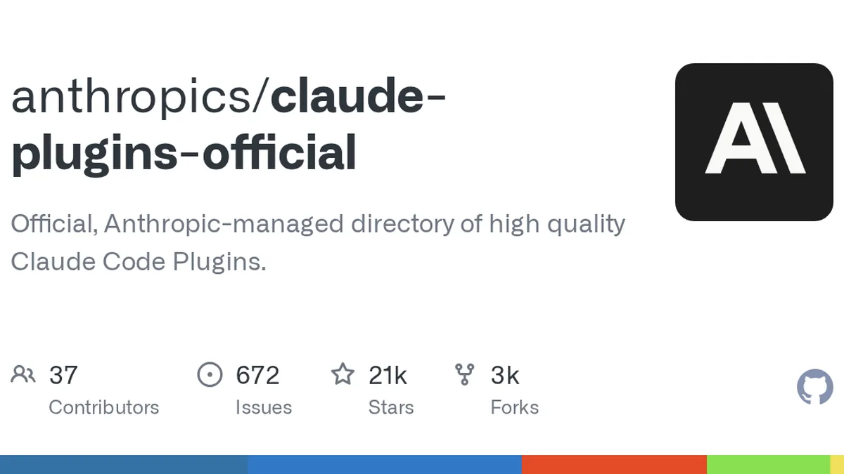 Official, Anthropic-managed directory of high quality Claude Code Plugins. - anthropics/claude-plugins-official