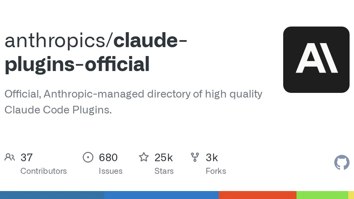 Official, Anthropic-managed directory of high quality Claude Code Plugins. - anthropics/claude-plugins-official