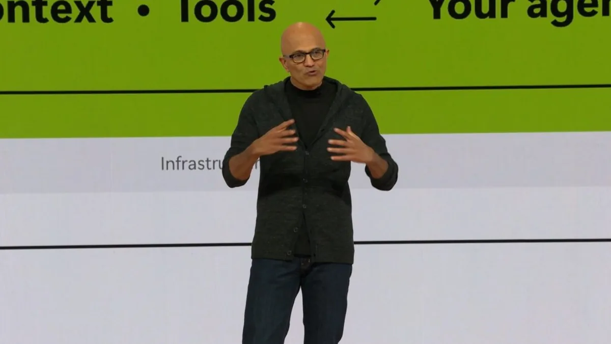 Microsoft CEO: We’re moving from OS and apps to agents instead