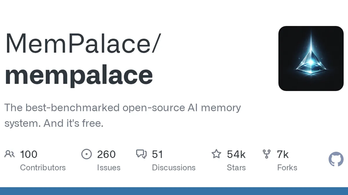 The best-benchmarked open-source AI memory system. And it's free. - MemPalace/mempalace
