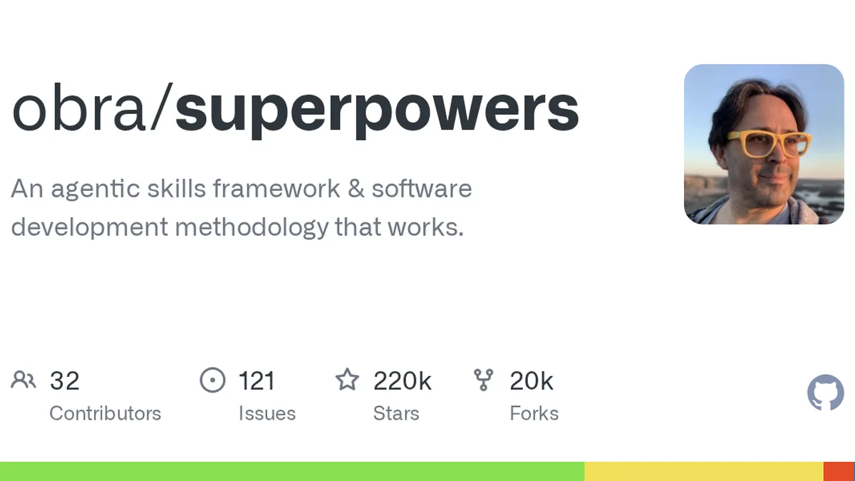An agentic skills framework & software development methodology that works. - obra/superpowers