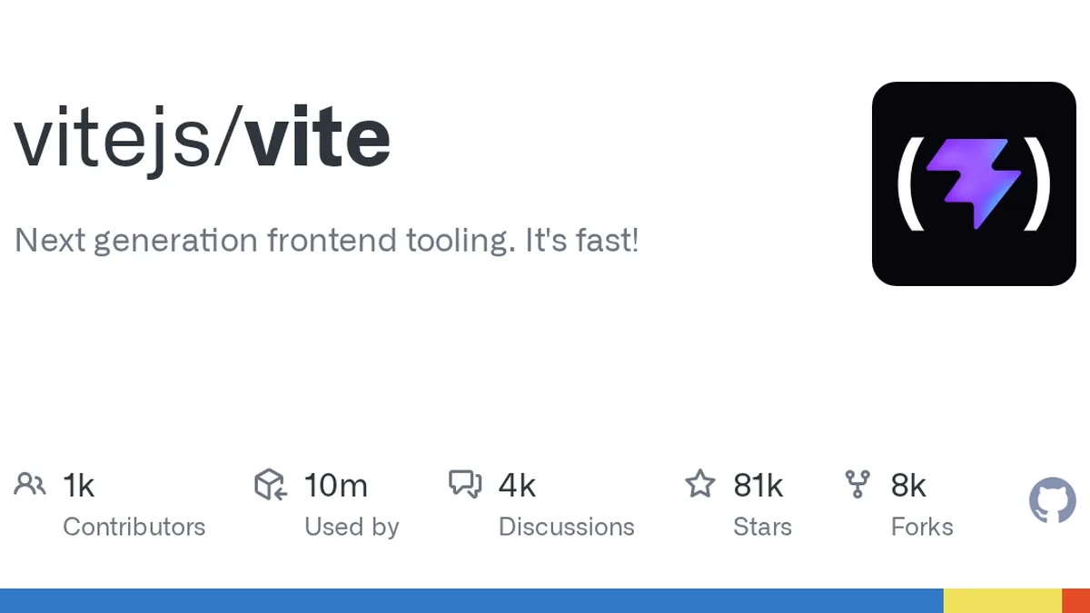 Next generation frontend tooling. It's fast! Contribute to vitejs/vite development by creating an account on GitHub.