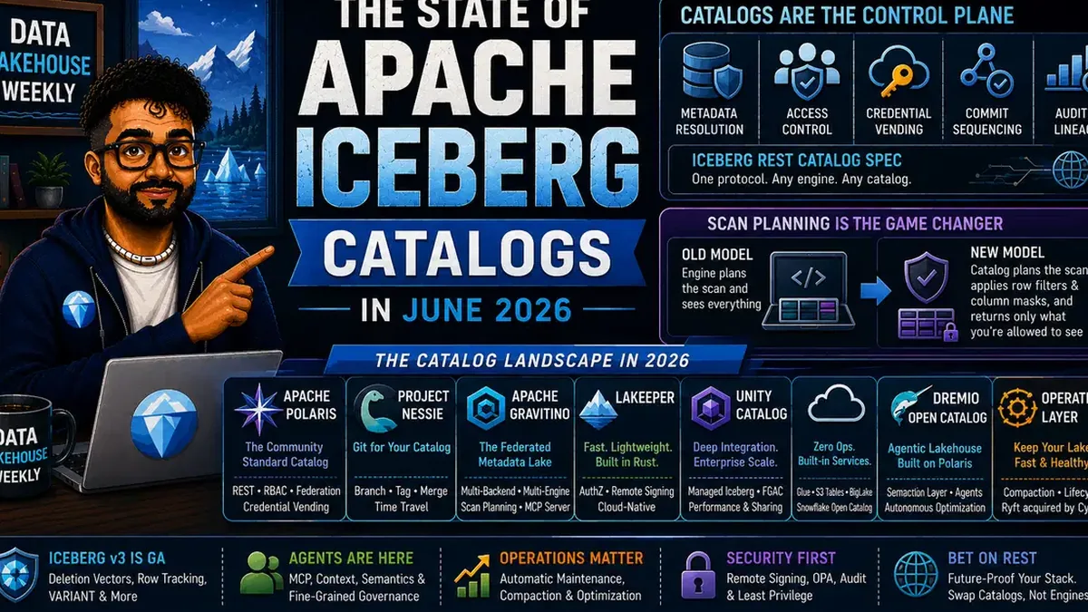 The State of Apache Iceberg Catalogs in June 2026