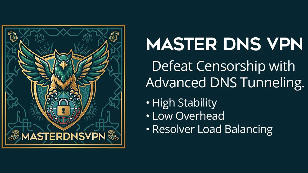 Advanced DNS tunneling VPN for censorship bypass, optimized beyond DNSTT and SlipStream with low-overhead ARQ, resolver load balancing, high packet-loss stability and speed. - masterking32/MasterDn...