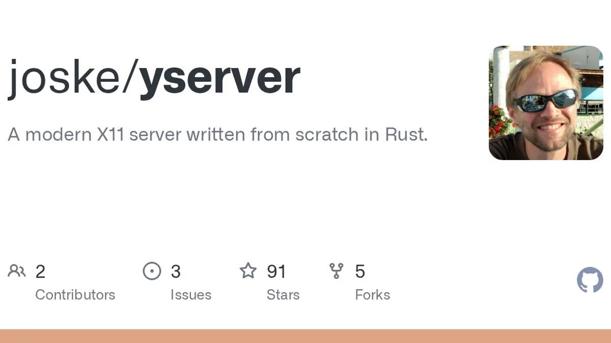 A modern X11 server written from scratch in Rust. Contribute to joske/yserver development by creating an account on GitHub.