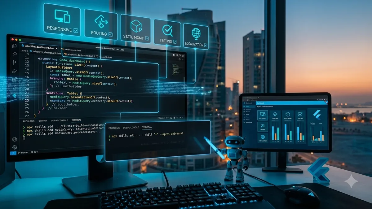Flutter Agent Skills: How to Make Your AI Agent Actually Good at Flutter