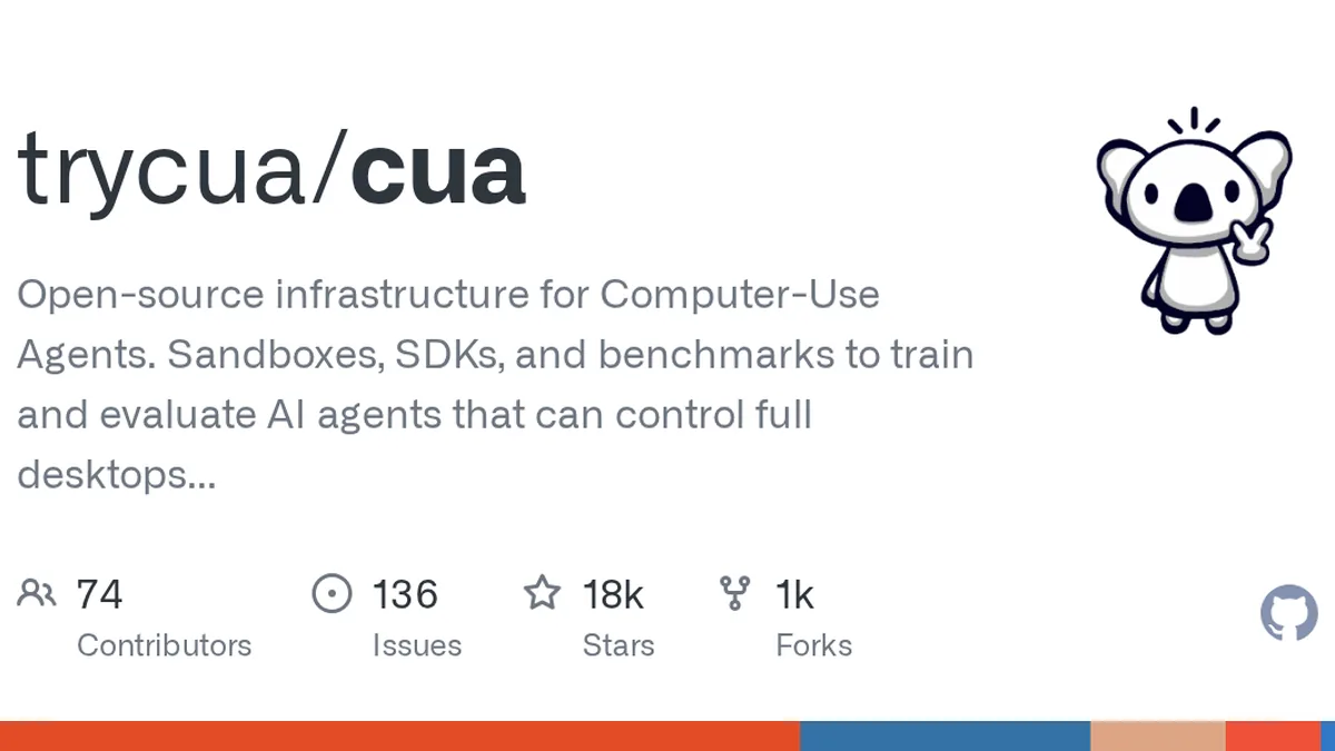 Open-source infrastructure for Computer-Use Agents. Sandboxes, SDKs, and benchmarks to train and evaluate AI agents that can control full desktops (macOS, Linux, Windows). - trycua/cua