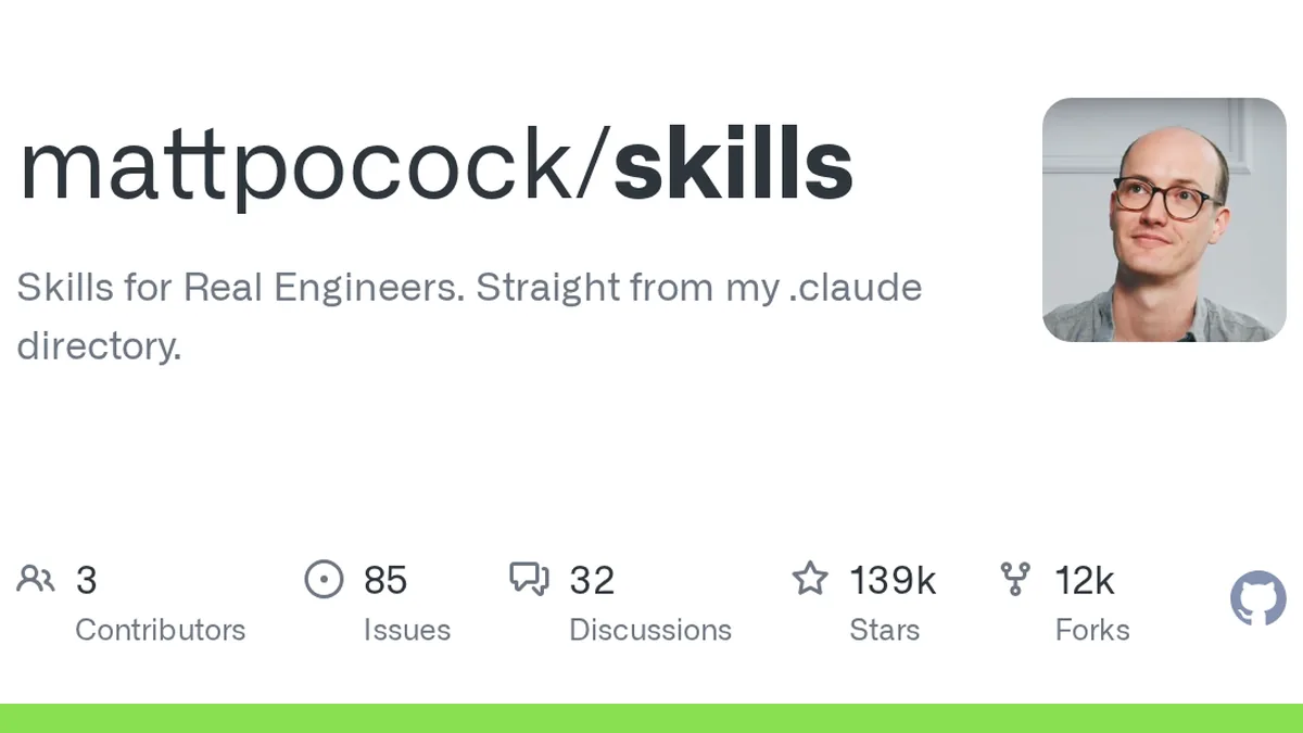 Skills for Real Engineers. Straight from my .claude directory. - mattpocock/skills