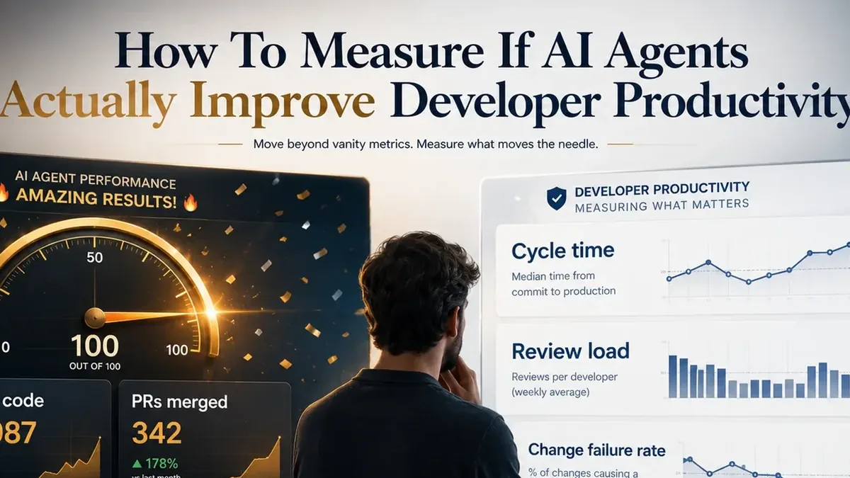 How To Measure If AI Agents Actually Improve Developer Productivity