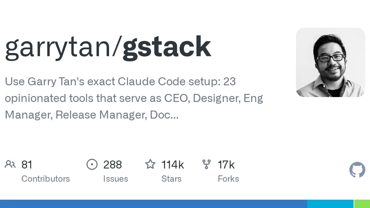 Use Garry Tan's exact Claude Code setup: 23 opinionated tools that serve as CEO, Designer, Eng Manager, Release Manager, Doc Engineer, and QA - garrytan/gstack