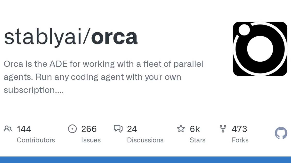 Orca is the ADE for working with a fleet of parallel agents. Run any coding agent with your own subscription. Available on desktop and mobile. - stablyai/orca