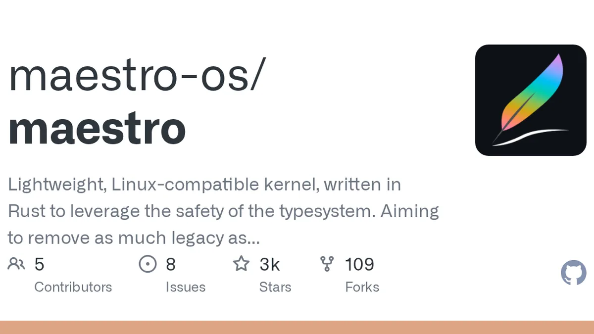 Lightweight, Linux-compatible kernel, written in Rust to leverage the safety of the typesystem. Aiming to remove as much legacy as possible while supporting most usecases - maestro-os/maestro
