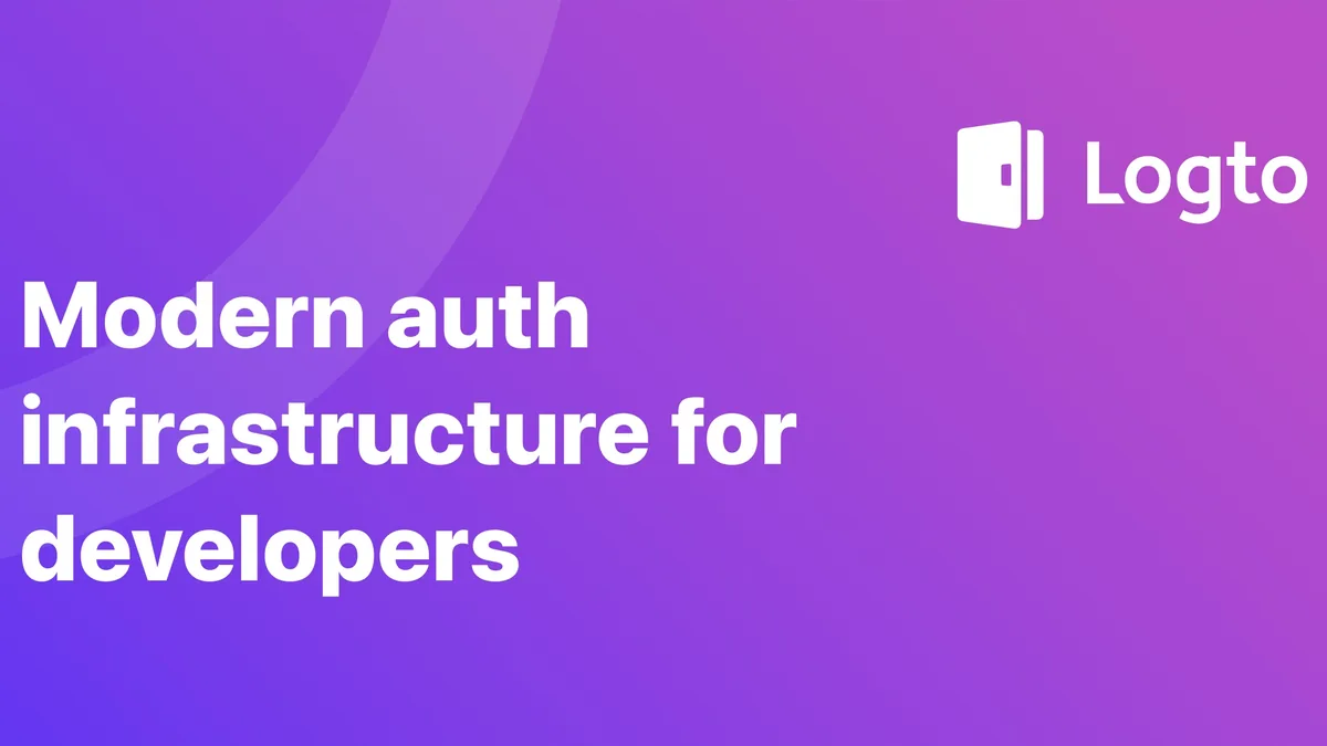 🧑‍🚀 Authentication and authorization infrastructure for SaaS and AI apps, built on OIDC and OAuth 2.1 with multi-tenancy, SSO, and RBAC. - logto-io/logto