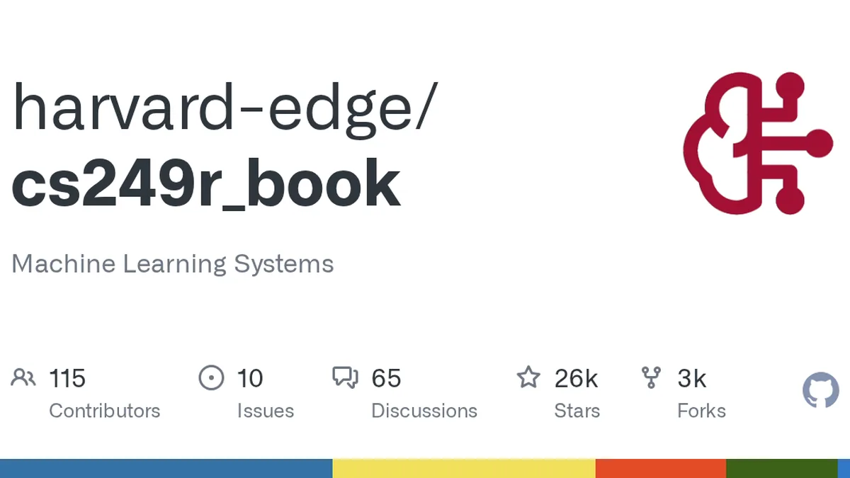 Machine Learning Systems. Contribute to harvard-edge/cs249r_book development by creating an account on GitHub.