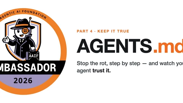 AGENTS.md, Kept True: Stop the Rot Step by Step (and Watch Your Agent Trust It)