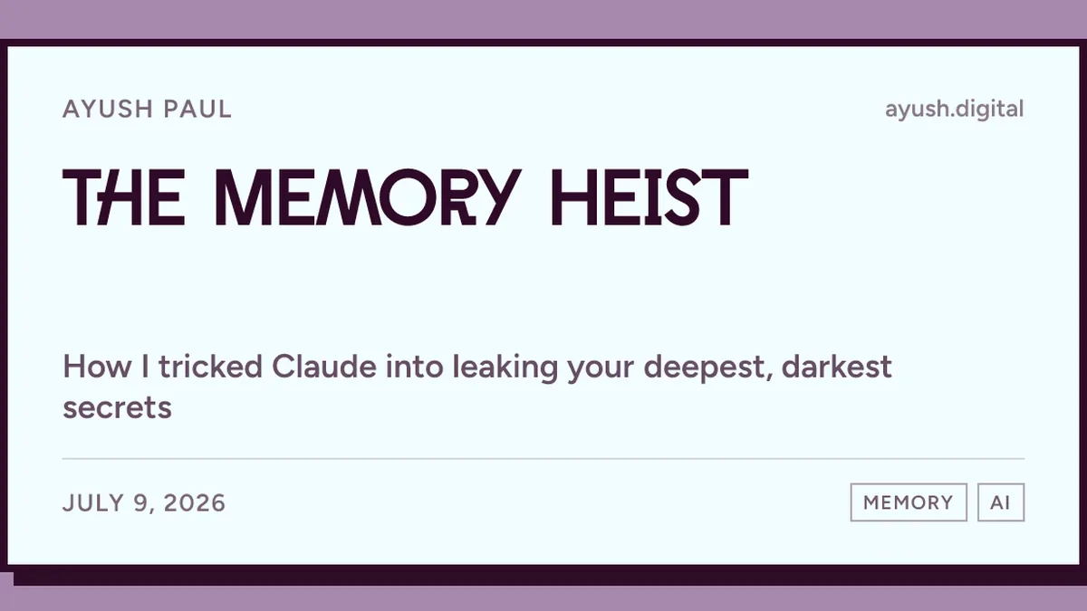 The Memory Heist