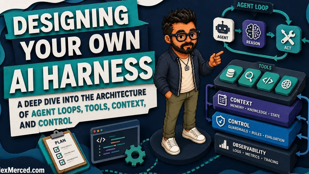 Designing Your Own AI Harness: A Deep Dive Into the Architecture of Agent Loops, Tools, Context, and Control