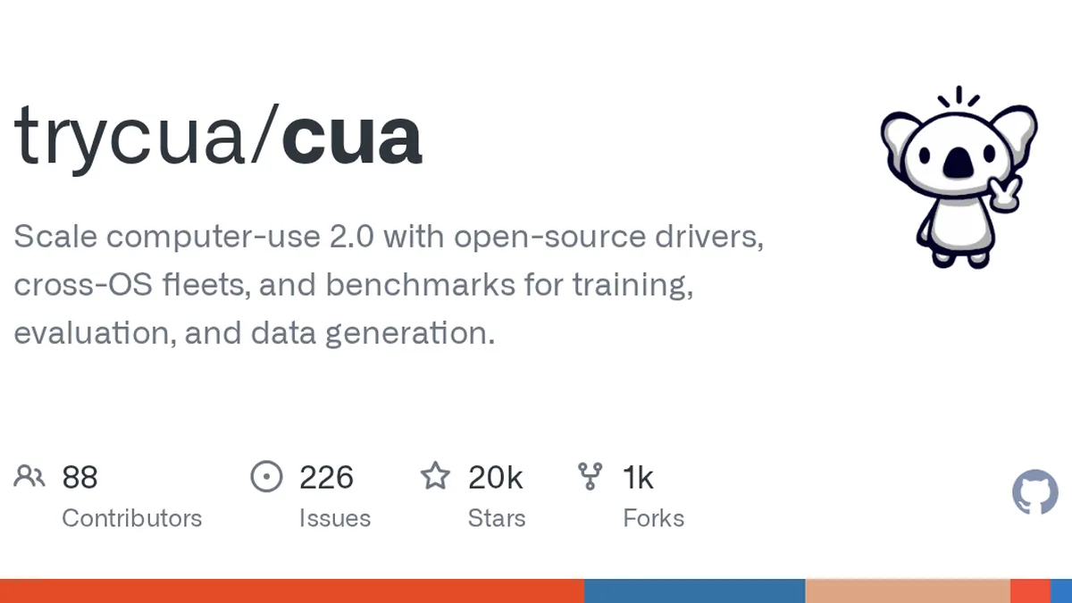 Scale computer-use 2.0 with open-source drivers, cross-OS fleets, and benchmarks for training, evaluation, and data generation. - trycua/cua