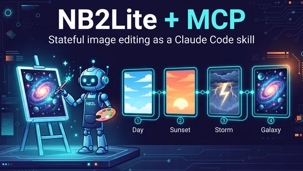 Teaching Claude Code to Paint: A Stateful Image-Editing Skill Built on Gemini's Interactions API and MCP