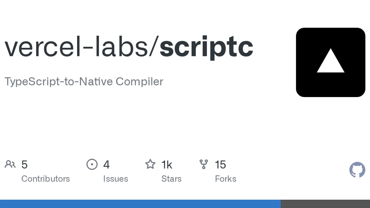 TypeScript-to-Native Compiler. Contribute to vercel-labs/scriptc development by creating an account on GitHub.