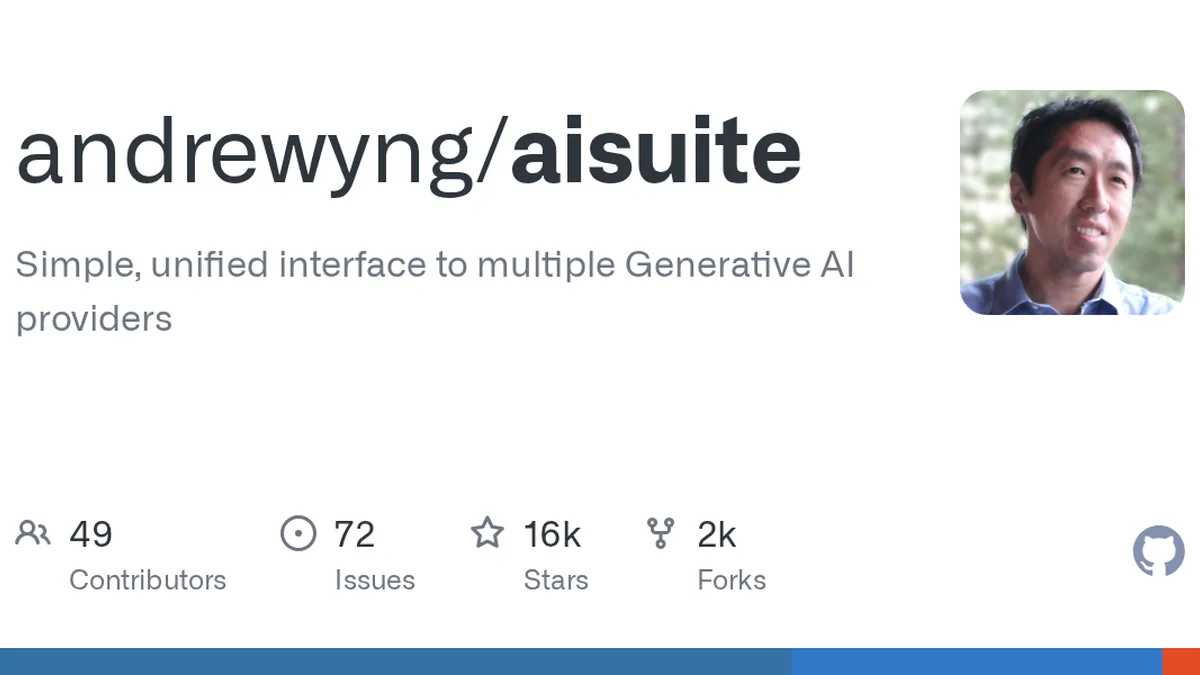 Simple, unified interface to multiple Generative AI providers  - andrewyng/aisuite