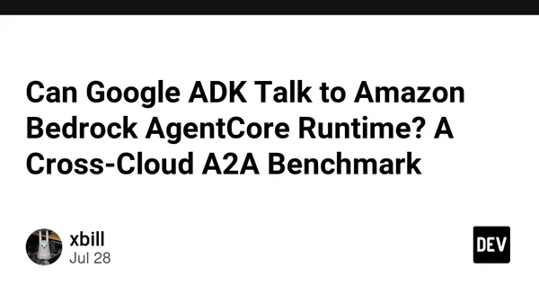 Can Google ADK Talk to Amazon Bedrock AgentCore Runtime? A Cross-Cloud A2A Benchmark