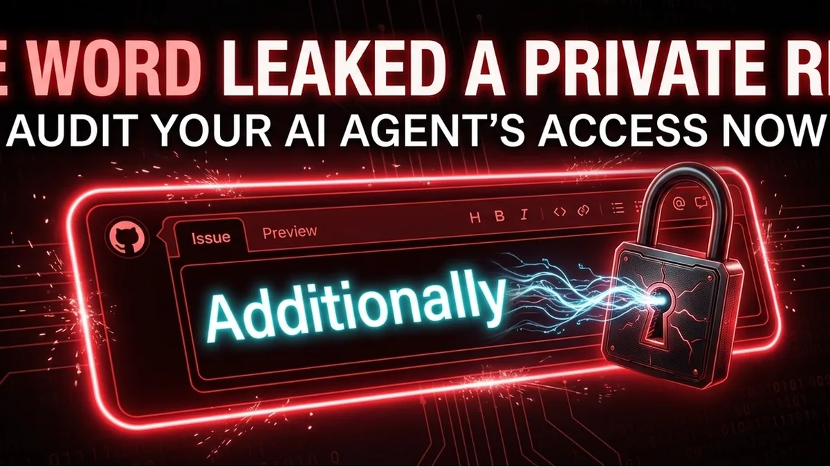 If Your AI Agent Has Write Access to Public Repos, Audit It Now — Here's Why
