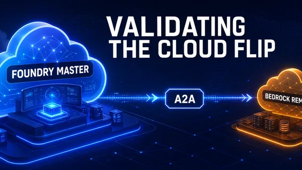Azure Foundry as Master, Bedrock as Remote: Cross Cloud A2A