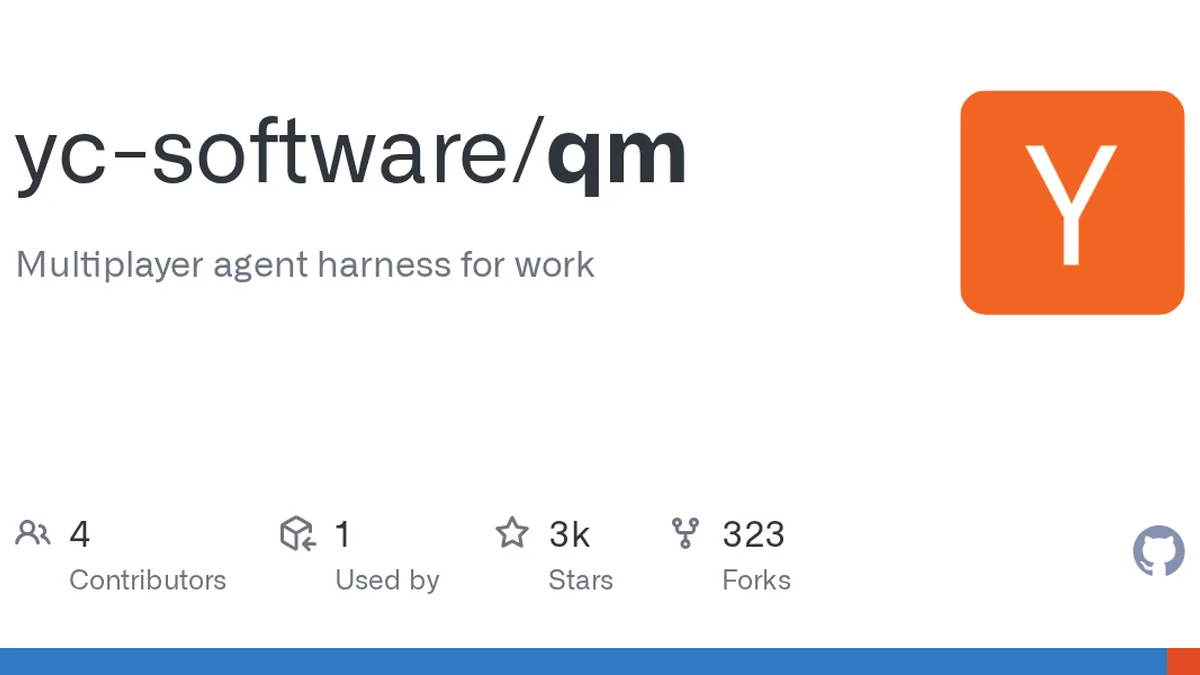 Multiplayer agent harness for work. Contribute to yc-software/qm development by creating an account on GitHub.