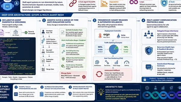 Lifecycle, DevOps & Multi-Agent Orchestration for Enterprise AI