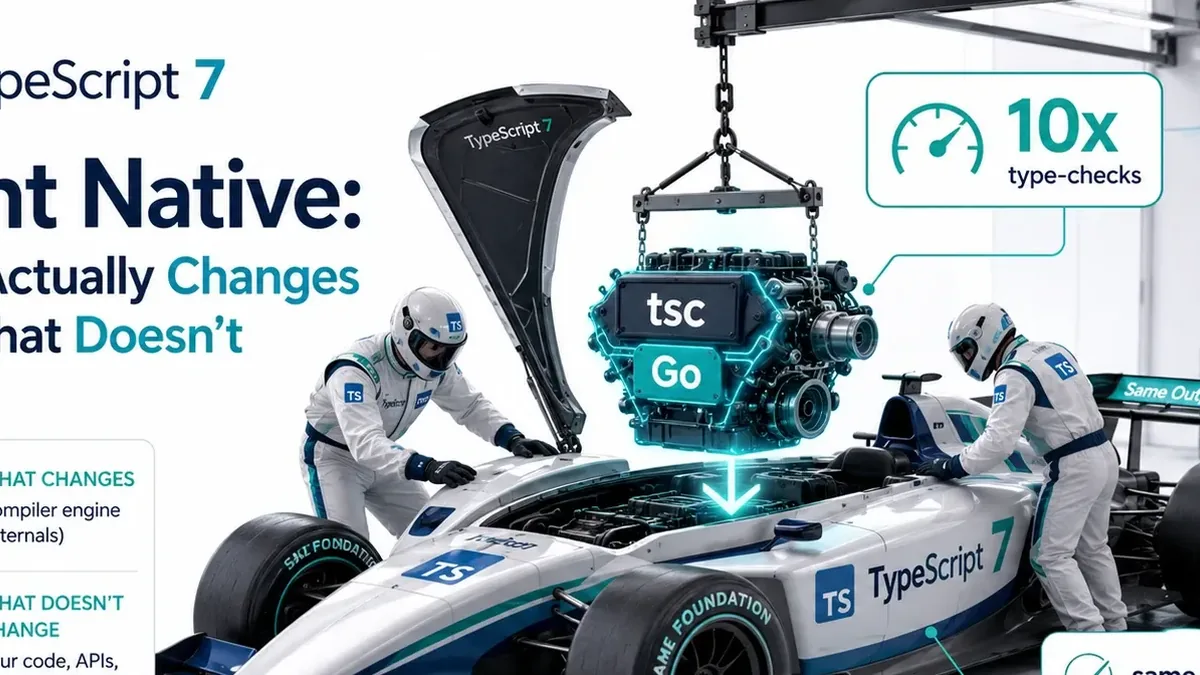 TypeScript 7 Went Native: What Actually Changes And What Doesn't