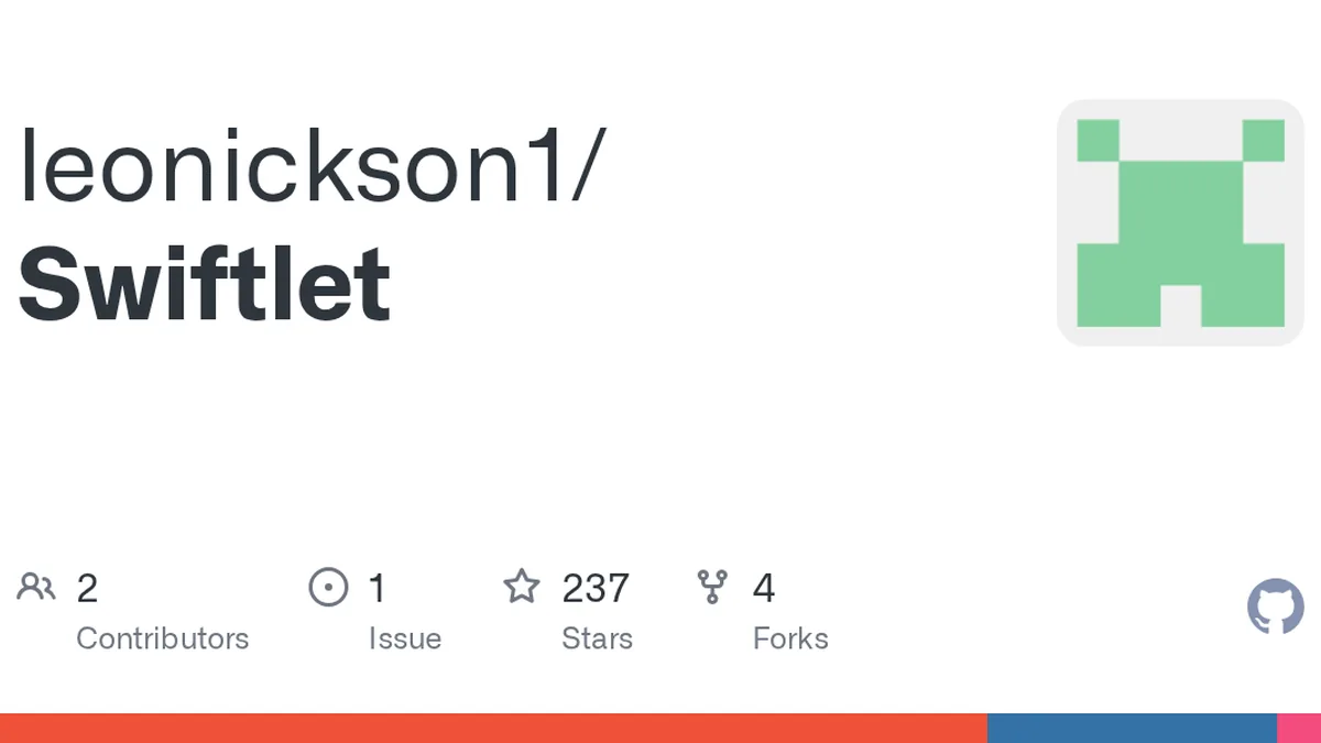 Contribute to leonickson1/Swiftlet development by creating an account on GitHub.