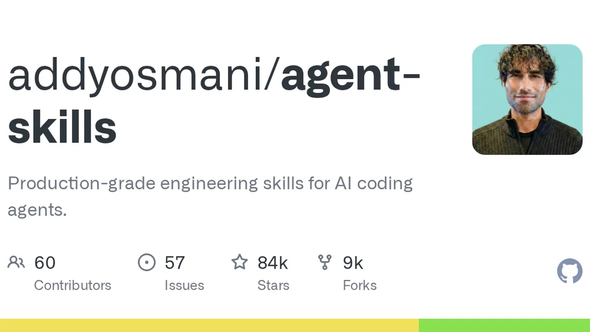 Production-grade engineering skills for AI coding agents. - addyosmani/agent-skills