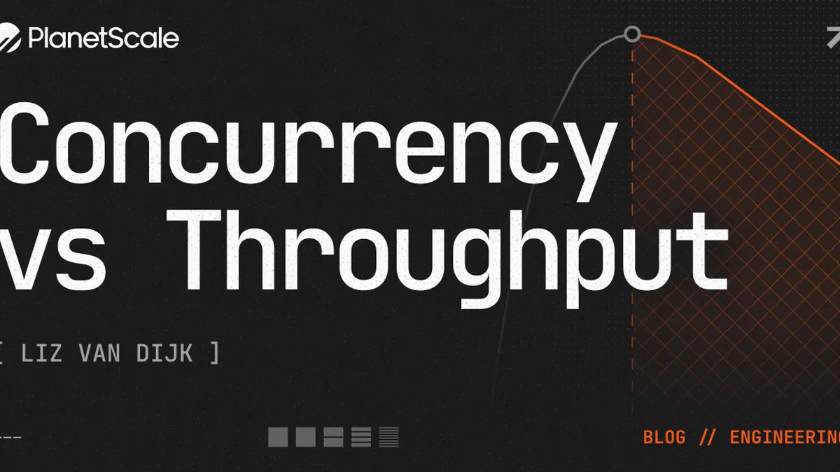 Concurrency vs. Throughput: why more parallelism can make databases slower