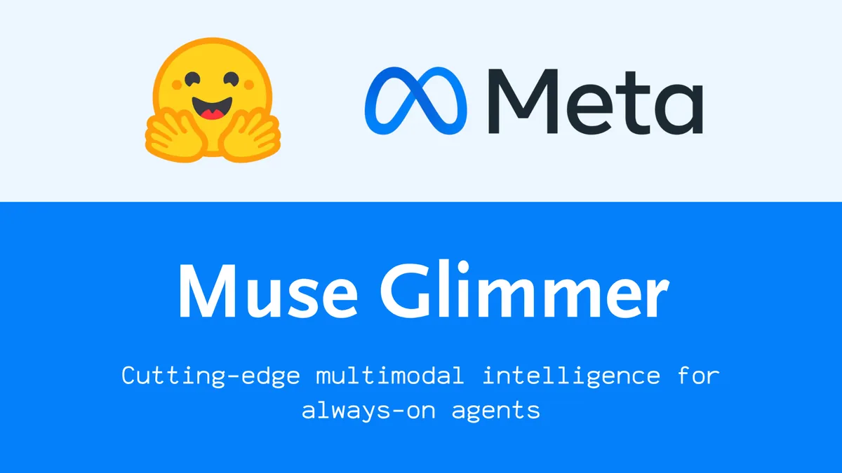 Meta is back with Muse Glimmer: local, agentic, multimodal, and open source