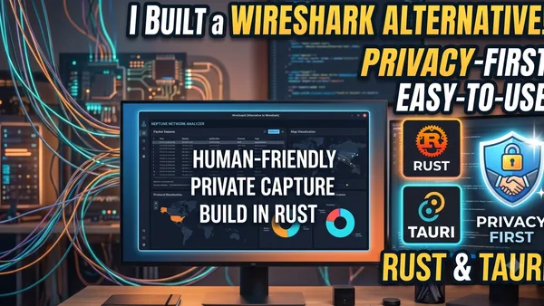 I Built a Privacy-First, Human-Friendly Alternative to Wireshark in Rust & Tauri 🚀