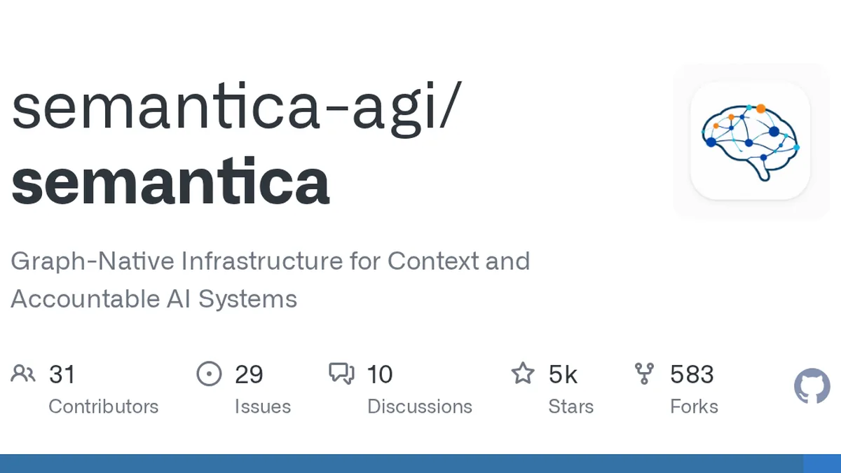 Graph-Native Infrastructure for Context and Accountable AI Systems - semantica-agi/semantica