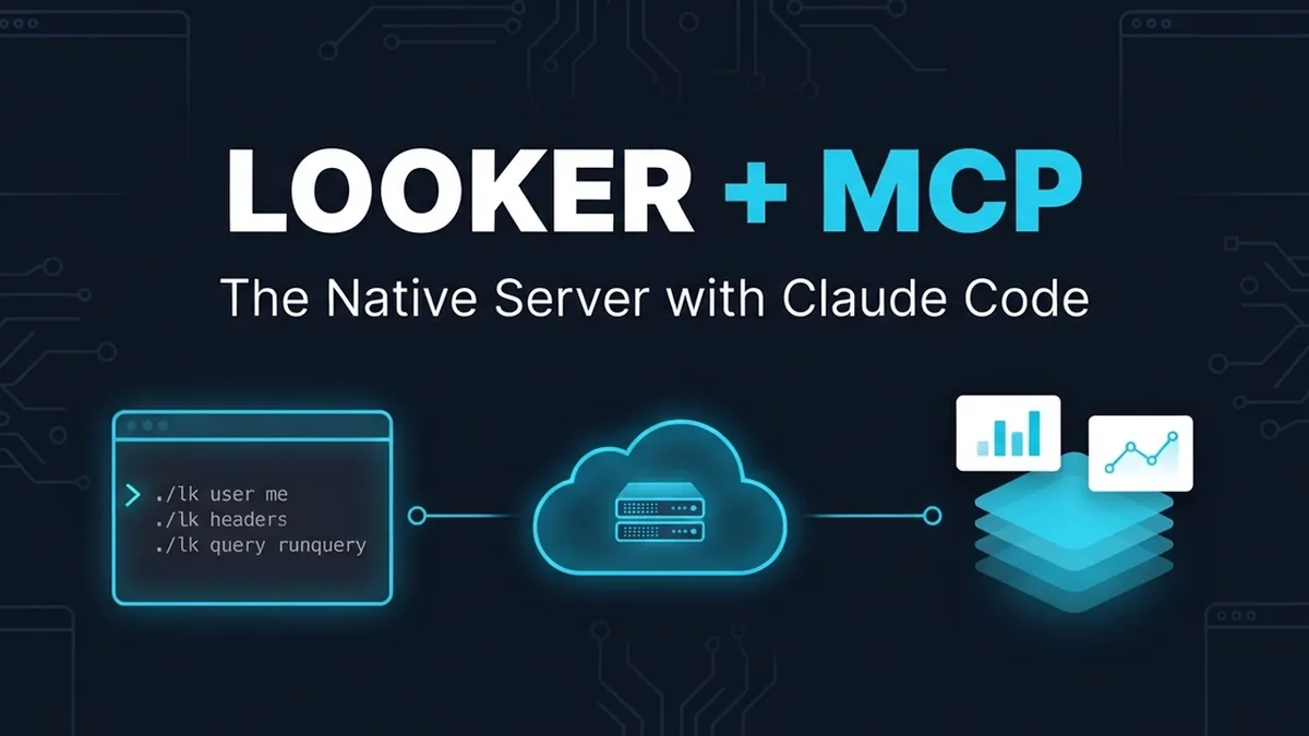 Looker's Native MCP Server with Claude Code
