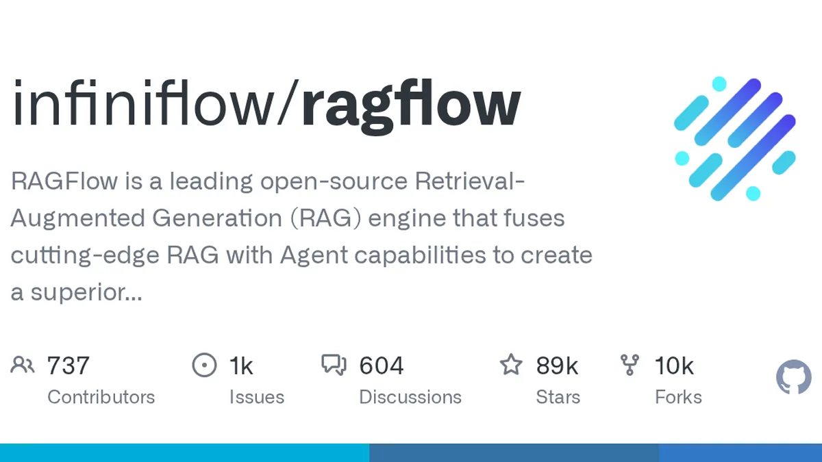 RAGFlow is a leading open-source Retrieval-Augmented Generation (RAG) engine that fuses cutting-edge RAG with Agent capabilities to create a superior context layer for LLMs - infiniflow/ragflow