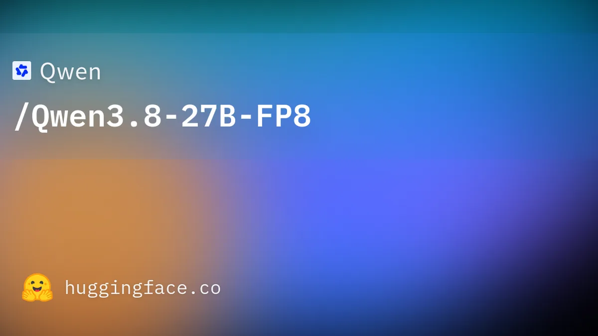Qwen 3.8 27B