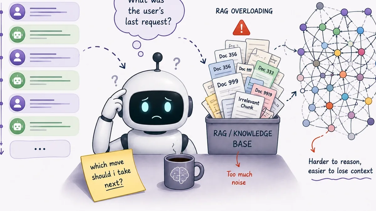 Your Agent Doesn't Have a Reasoning Problem, It Has a Memory Problem