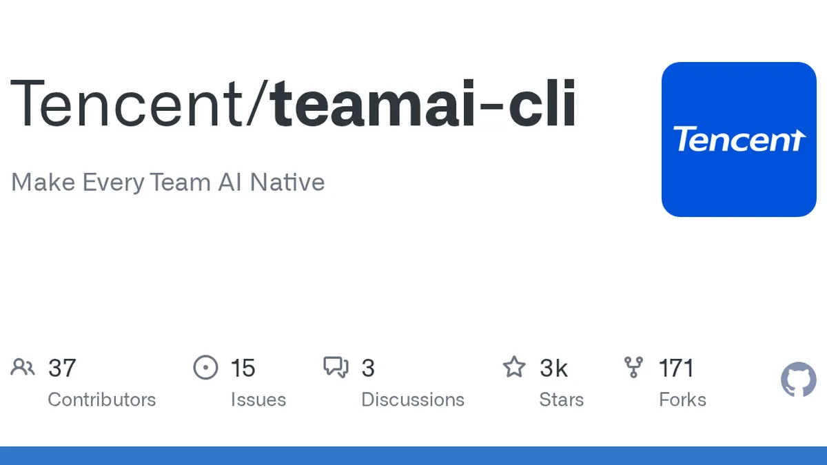 Make Every Team AI Native. Contribute to Tencent/teamai-cli development by creating an account on GitHub.