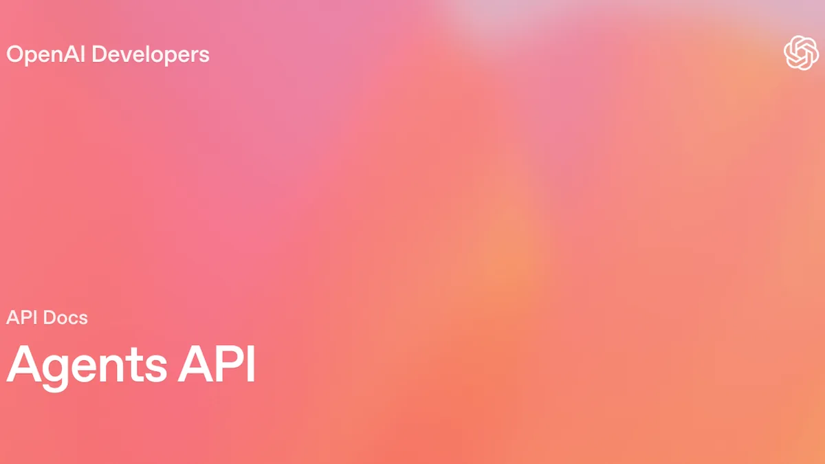 Agents API | OpenAI API