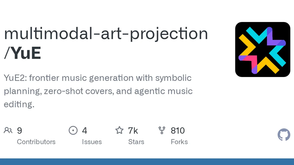 YuE2: frontier music generation with symbolic planning, zero-shot covers, and agentic music editing. - multimodal-art-projection/YuE